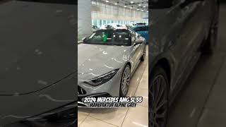 New 2024 Mercedes AMG SL 55 Cabriolet 40L TwinTurbo V8 Alpine Grey paint shorts mercedes sl55 [upl. by Joelly76]