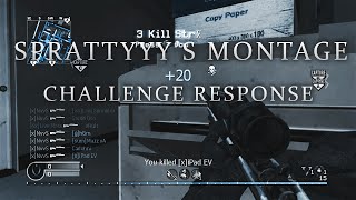 Sprattyyys Montage Challenge Response ObeyRC [upl. by Otrebmal]