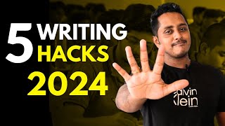 5 Writing Hacks to Score 9090 in PTE 2024  Skills PTE Academic [upl. by Atteynek806]