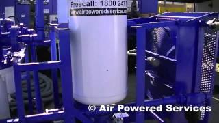 Desiccant Dryer Package available to Hire from Air Powered Services [upl. by Grevera735]