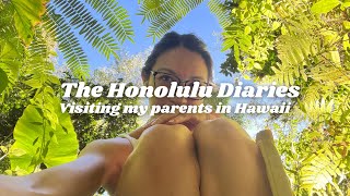 Hawaii Diaries  Visiting My Parents in Honolulu Vlog [upl. by Burkley]