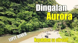 DINGALAN AURORA  CASA GUZMAN PRIVATE BEACH RESORT  LIPIT RIVER  BRGY UMIRAY DINGALAN AURORA [upl. by Avehsile]