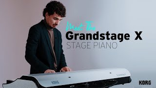 Meet the KORG Grandstage X [upl. by Mattox]