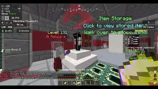 Hypixel 79 Playing Invaders Old PTL Unreleased Minigame [upl. by Lledra627]