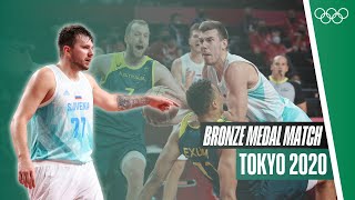 Slovenia 🇸🇮 🆚 Australia 🇦🇺  Mens Basketball Bronze Medal Match 🥉  Tokyo 2020 [upl. by Bondie]