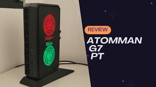 MINI PC AVEC CARTE GRAPHIQUE  AtomMan G7 Pt [upl. by Larianna]