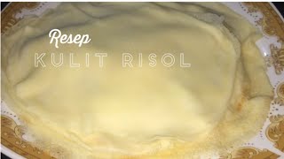 Resep Kulit Risol Anti Sobek [upl. by Einnalem]