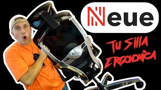 NEUECHAIR Unboxing  MEJOR silla ERGONOMICA de oficina 2023 por AlexisPrieto [upl. by Ellerud]