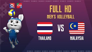 🔴 THAILAND  MALAYSIA  ไทยมาเลเซีย Mens Volleyball  SEA Games 32 [upl. by Schilt455]