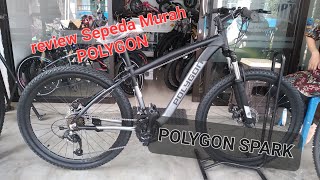 Murahversi murah sepeda Polygonsudah 8 speed bahan alloy Review Polygon Spark 2023 [upl. by Kozloski881]