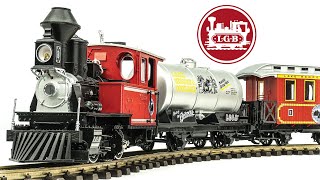 Vintage LGB GScale Freight 72411 and Passenger 72314 Electric Model Train Sets Unboxing amp Review [upl. by Apurk]