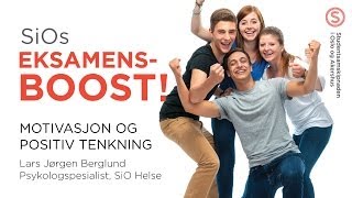 Lær om motivasjon og positiv tenkning  SiO [upl. by Quillan416]