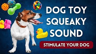 Dog Toy Squeaky Sound 🧸 Stimulate Your Dog 🐕 [upl. by Ahsircal191]