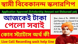 How To Check Svmcm Scholarship Status 2023  Svmcm Status Application Forwarded By Hoi  Senctioned [upl. by Bolling811]