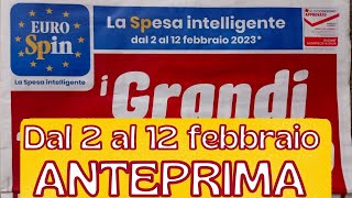 Volantino EUROSPIN dal 2 al 12 febbraio ANTEPRIMA [upl. by Maggio408]