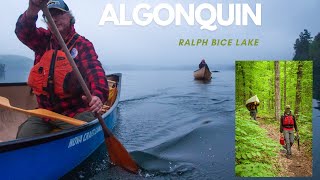 Algonquin  Ralph Bice Lake Spring CanoeTrout Trip [upl. by Theodora668]