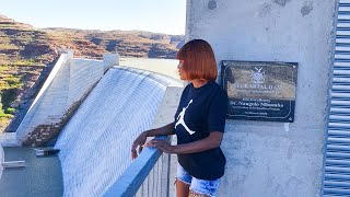 The biggest Dam in Namibia Neckartal Dam near Keetmanshoop damsalinibest [upl. by Fang345]