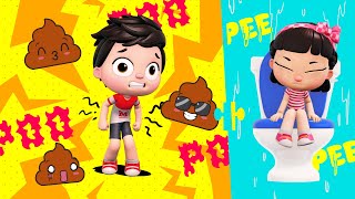 Poo Poo Song Potty Training Success Teach kids Good Habits Song appMink Kids Song amp Nursery Rhyme [upl. by Yona978]