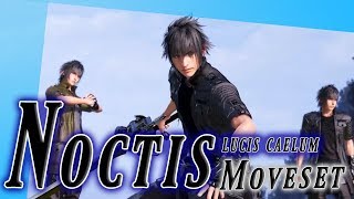 Noctis Lucis Caelum Moveset  Detail  Dissidia Final Fantasy NT DFFACDFFNT [upl. by Anitel]