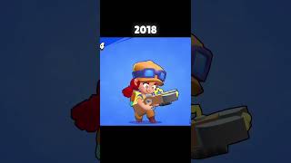 New to old brawlstars remodel new old jessie [upl. by Humble]