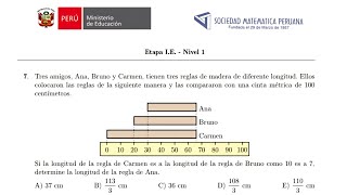 ONEM 2024 NIVEL 1  FASE I  SOLUCIONARIO COMPLETO [upl. by Bernardina]