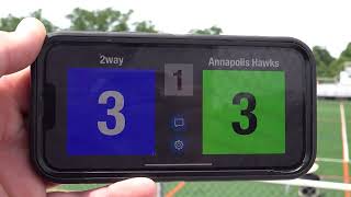 Naptown Challenge 2Way Vs Annapolis Hawks 109 [upl. by Melisenda]