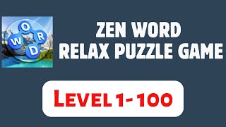 Zen Word Game  Level 1100  Solutions [upl. by Dar]