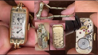 Wittnauer Vintage Doctor Watch Caliber102C Swiss made Movement sound Appearance etc [upl. by Paugh239]