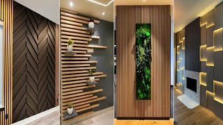 300 NEW Modern Living Room Wall Cladding Ideas 2024 Room Wall Decor Ideas Home Interior Design [upl. by Bottali]