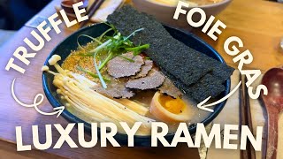 MOST EXPENSIVE RAMEN IN PARIS 🍜 With Foie Gras Wagyu amp Truffle [upl. by Starlene]