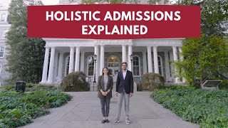 Holistic Admissions at Swarthmore College [upl. by Aleetha]