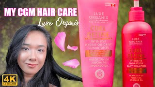 LUXE ORGANIX CGM APPROVED SHAMPOO amp CONDITIONER REVIEW [upl. by Ryon]