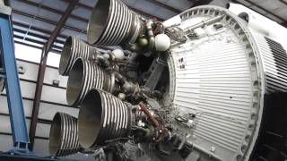 Saturn V Rocket  Walk Around [upl. by Yneffit429]