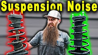 How To Fix a Noisy Suspension  Noise over Bumps [upl. by Ayhdiv119]