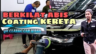 COATING KERETA BERBALOI KE [upl. by Arodaeht651]