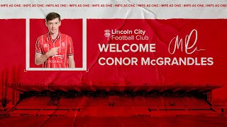 Interview  Conor McGrandles On Signing For The Imps [upl. by Aidnac]