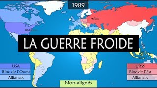 La Guerre Froide  Résumé sur cartes [upl. by Luemas]