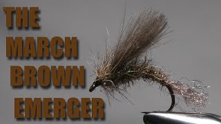 The March Brown Emerger  Fly Tying with Geoff Johnston [upl. by Siobhan]