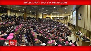 Sinodo 2024 2a meditazione 30 settembre 2024 [upl. by Toille475]