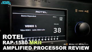 Rotel RAP1580 MKII Surround Amplified Processor Review [upl. by Charlton784]