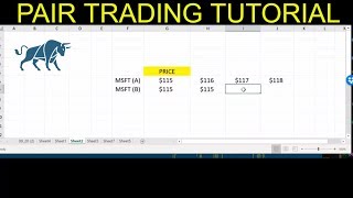 PAIRS TRADING How to Trade Correlated Stocks  How to Trade Stocks amp Options  Relative Value [upl. by Eiger]