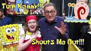 2019 Lexington Kentucky Comic Con Tom Kenny Spongebob Squarepants Shout Out [upl. by Boor669]