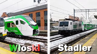 🇮🇹 Transport świeżutkich Stadlerów z fabryki do Włoch [upl. by Arnst]