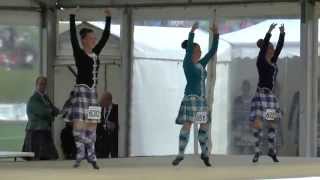 Cowal 2015  Seann Triubhas winner Rebecca Thow [upl. by Ellerrehc954]