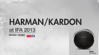 Harman Kardon at IFA 2013 Introducing the Onyx [upl. by Giordano]