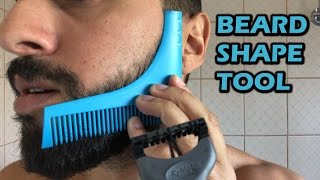 BEARD SHAPING TOOL REVIEW [upl. by Zindman196]