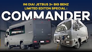 MINI BUS ADI PUTRO  Jetbus3 Big Benz Limited Edition  COMMANDER  MercedesBenz OF 917 Luxury [upl. by Erodeht]