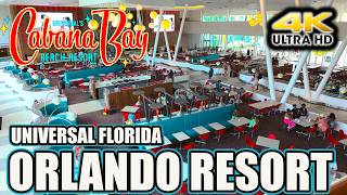 2024 Cabana Bay Resort Tour at Universal Orlando Resorts [upl. by Lampert]