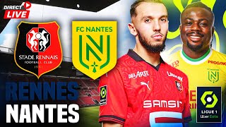 🔴RENNES  NANTES  Ligue 1 [upl. by Arua]