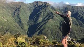 Cattle Ridge Hut Tararua Forest Park NZ [upl. by Morley696]